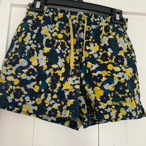 Outdoor voices floral rectrek shorts